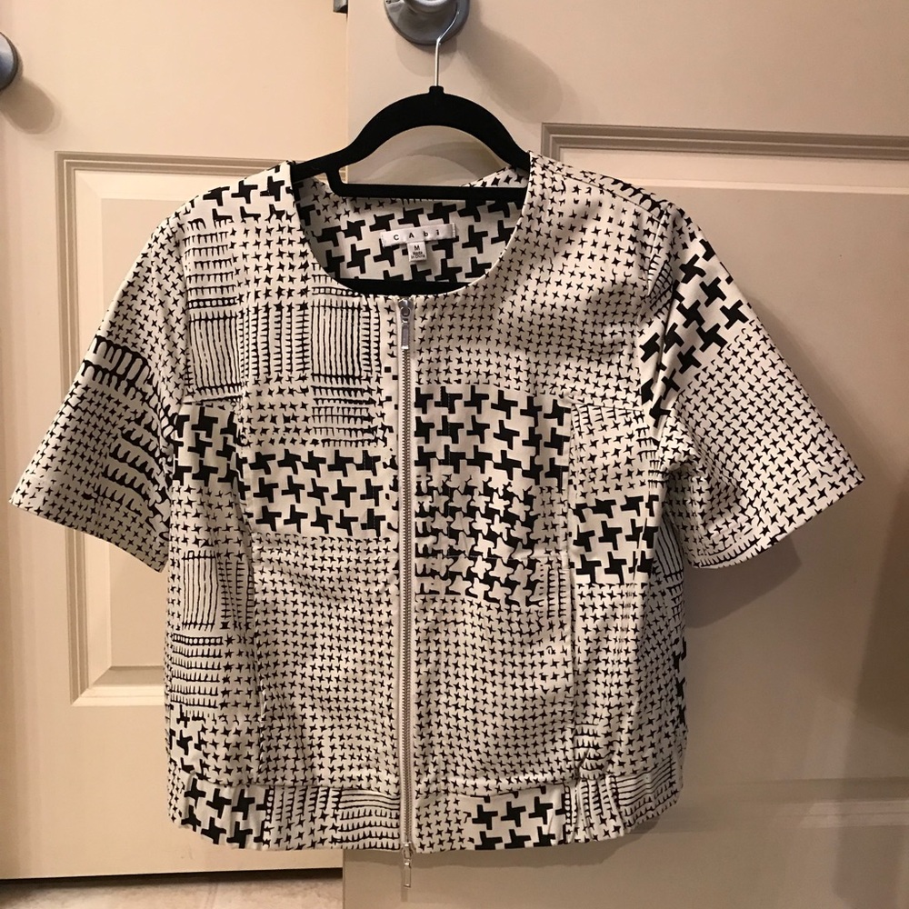 Cabi Cropped bomber jacket